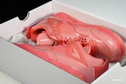 PUNCH NRG BLACK-VOLT' 'HOT JORDAN WMNS AQ9128-600 RETRO AIR 4 1216